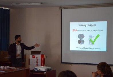 01.11.2018 Diş Hekimliği Fakültesi sunumumuzdan kareler