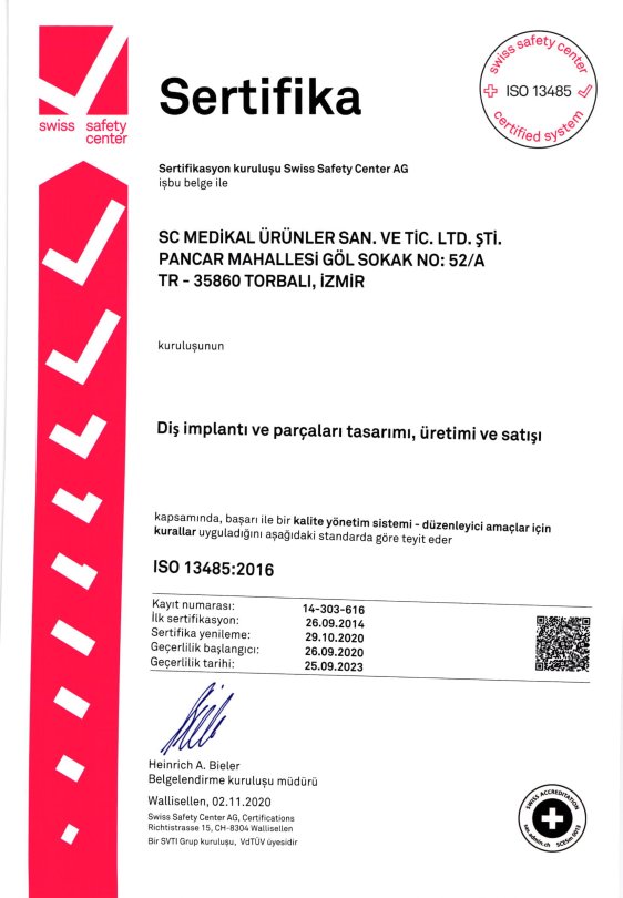 Sertifikalar
